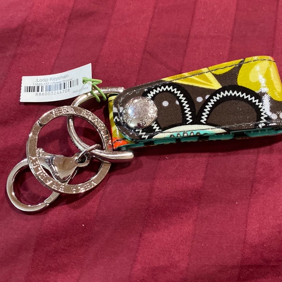 Vera Bradley Accessories - Brand new Vera Bradley loop key chain in flower shower.